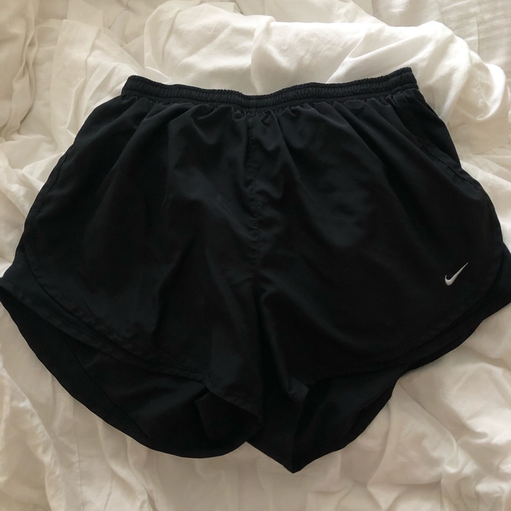 ALL BLACK Nike shorts